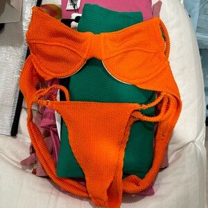 Skatie xs bikini set orange